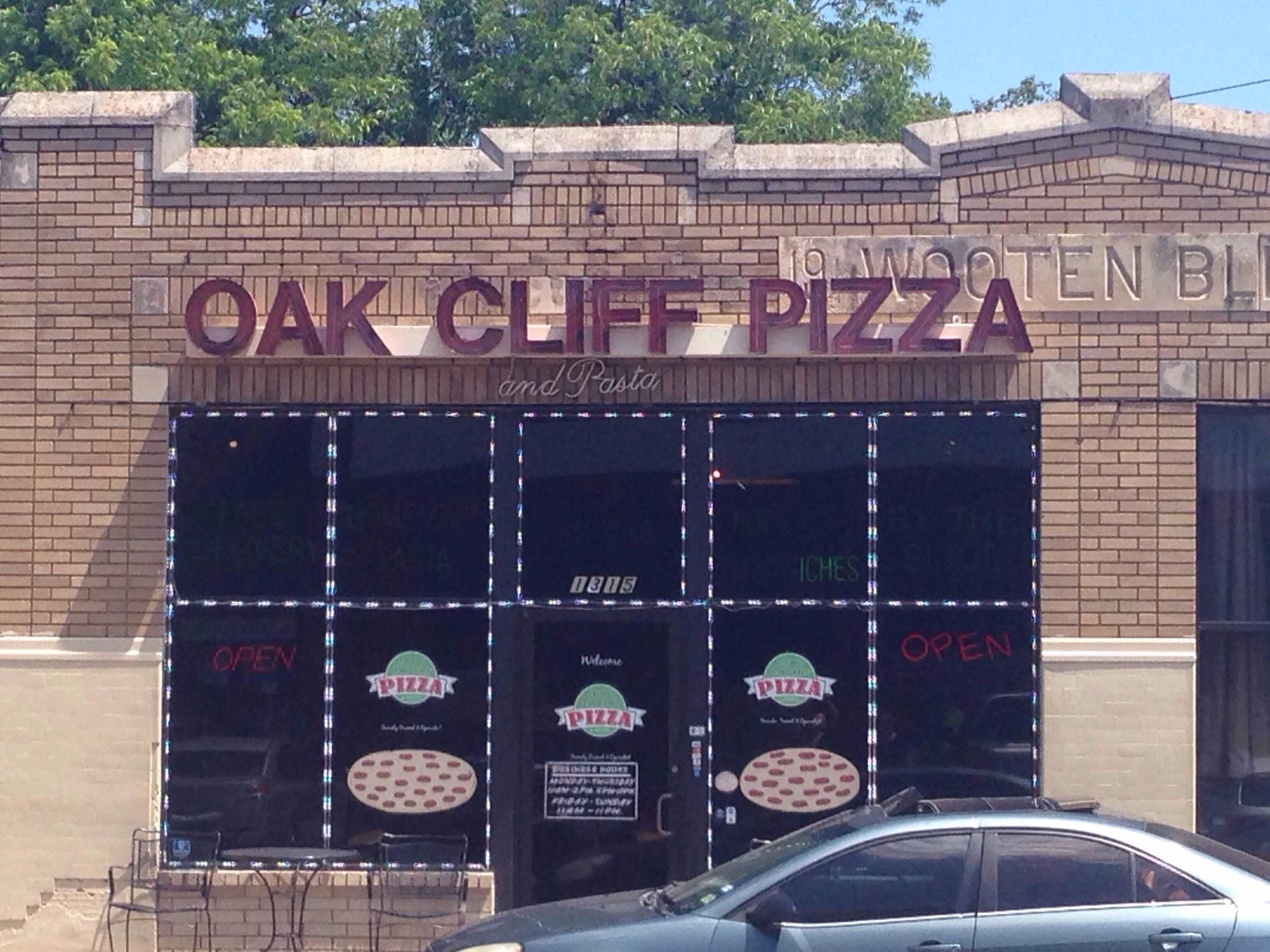 Menu of Oak Cliff Pizza, Kessler, Dallas