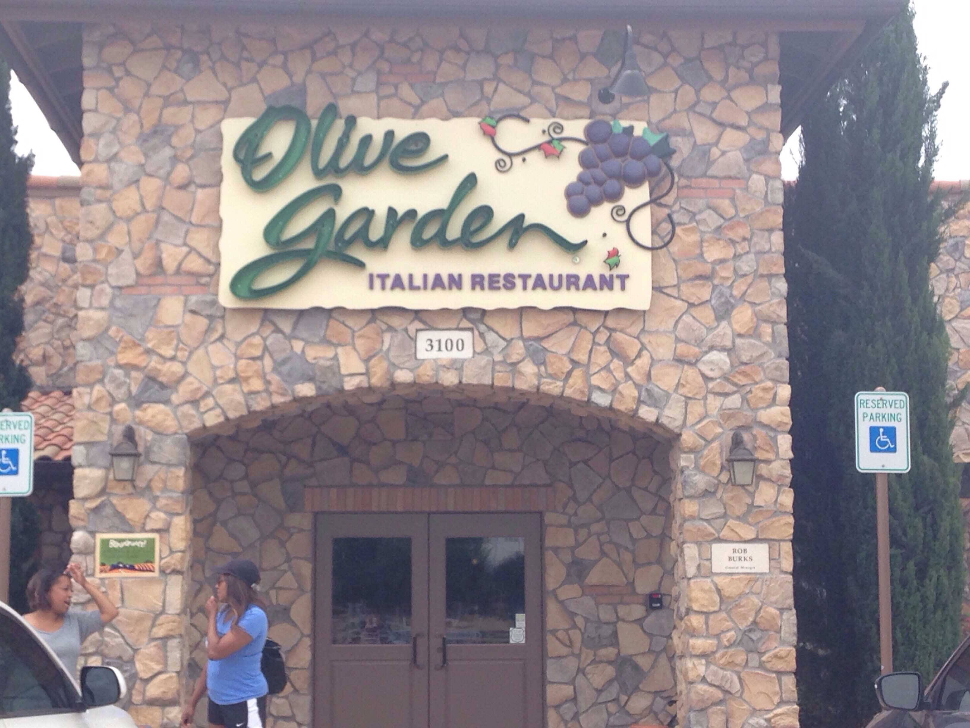 Olive Garden Italian Restaurant Menu