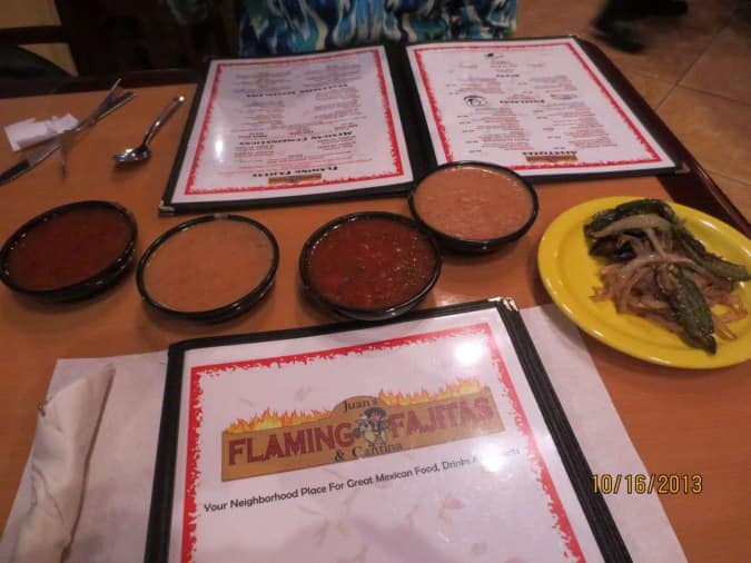 Juan's Flaming Fajitas & Cantina Menu Urbanspoon/Zomato