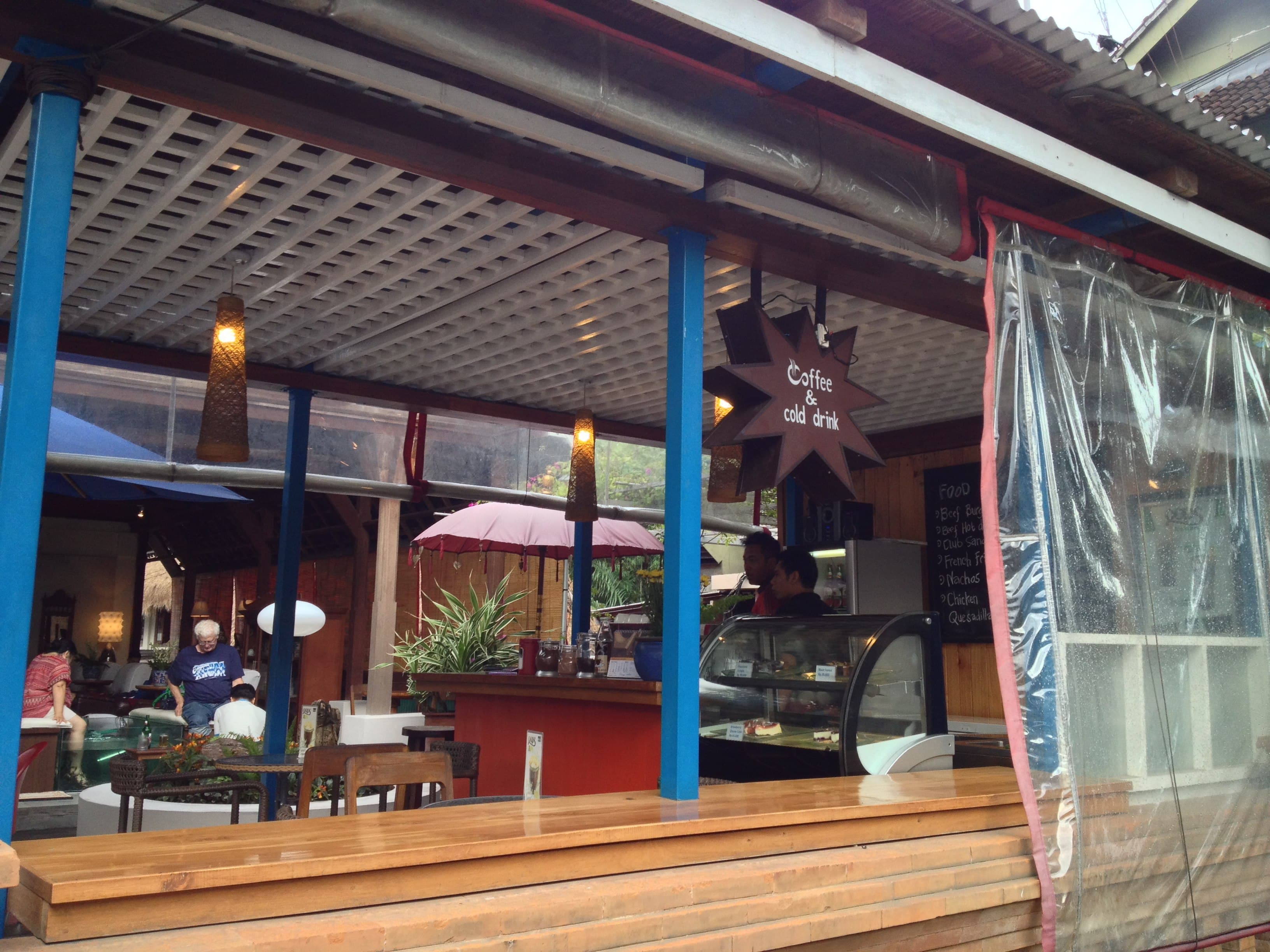 Oops Cafe Menu, Menu for Oops Cafe, Ubud, Bali