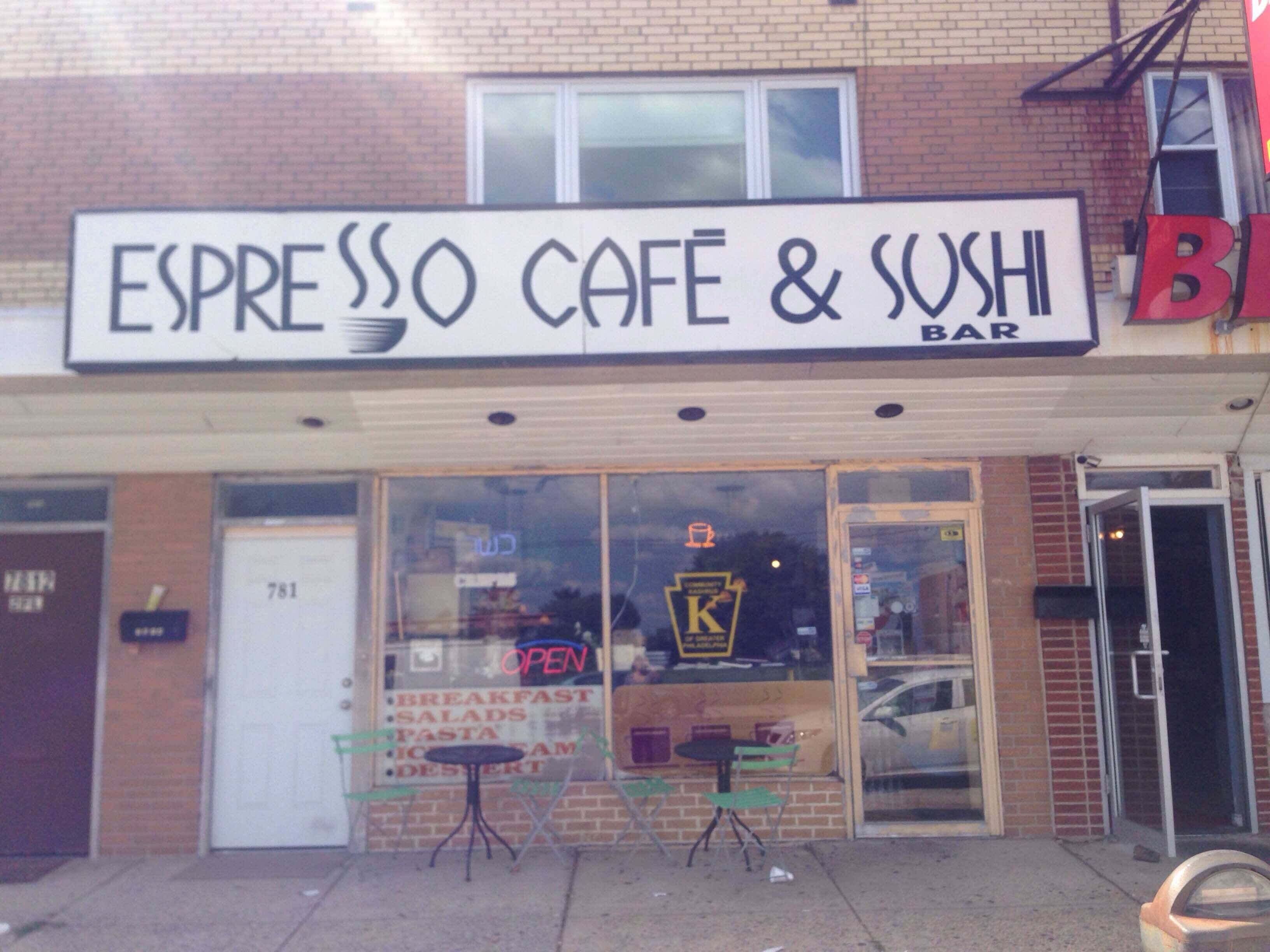 espresso cafe and sushi