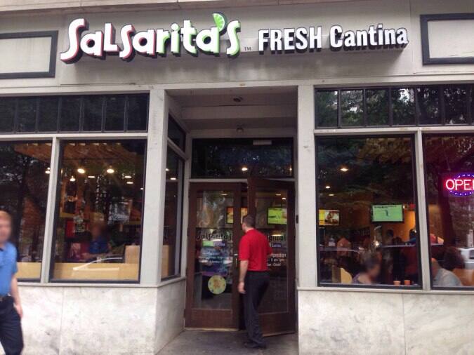 Salsarita's Menu, Menu for Salsarita's, Third Ward, Charlotte