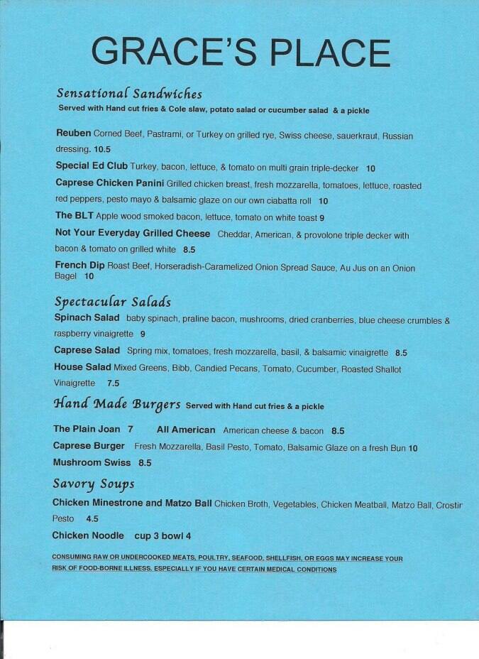 Grace's Place NY Bagels & Deli, Palm Coast, St Augustine Urbanspoon