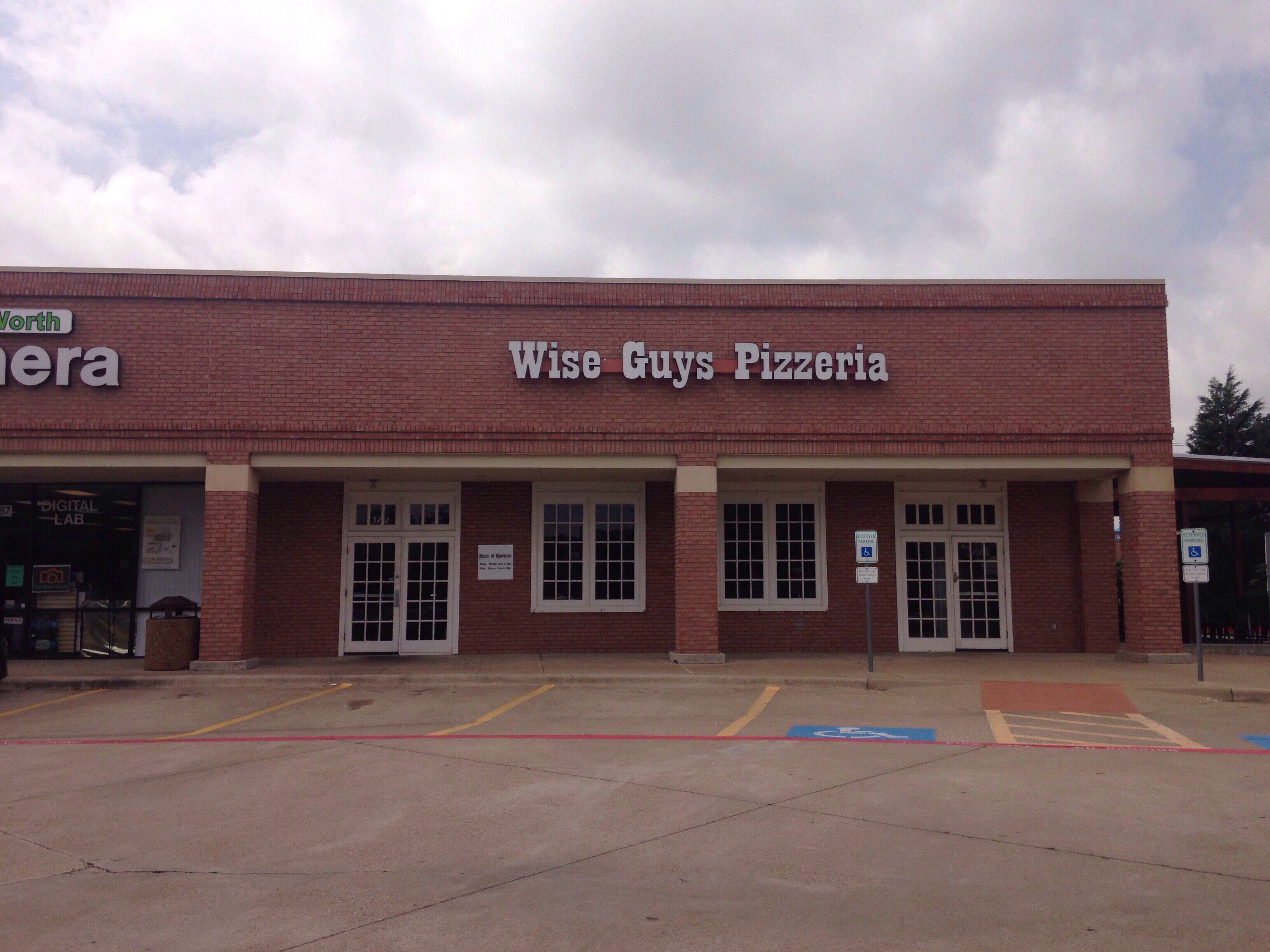 Wise Guys Pizzeria Menu, Menu for Wise Guys Pizzeria, Grapevine, Grapevine