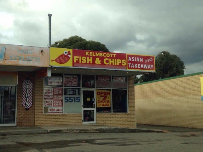 Kelmscott Fish and Chips Menu, Menu for Kelmscott Fish and Chips