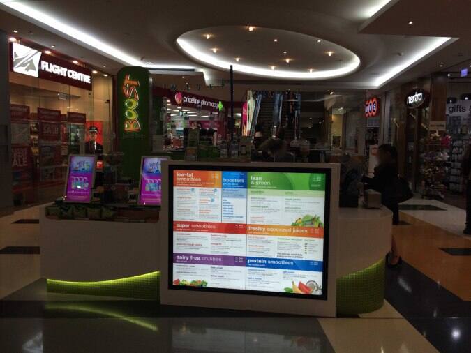 Boost Juice Menu, Menu for Boost Juice, Brisbane CBD, Brisbane