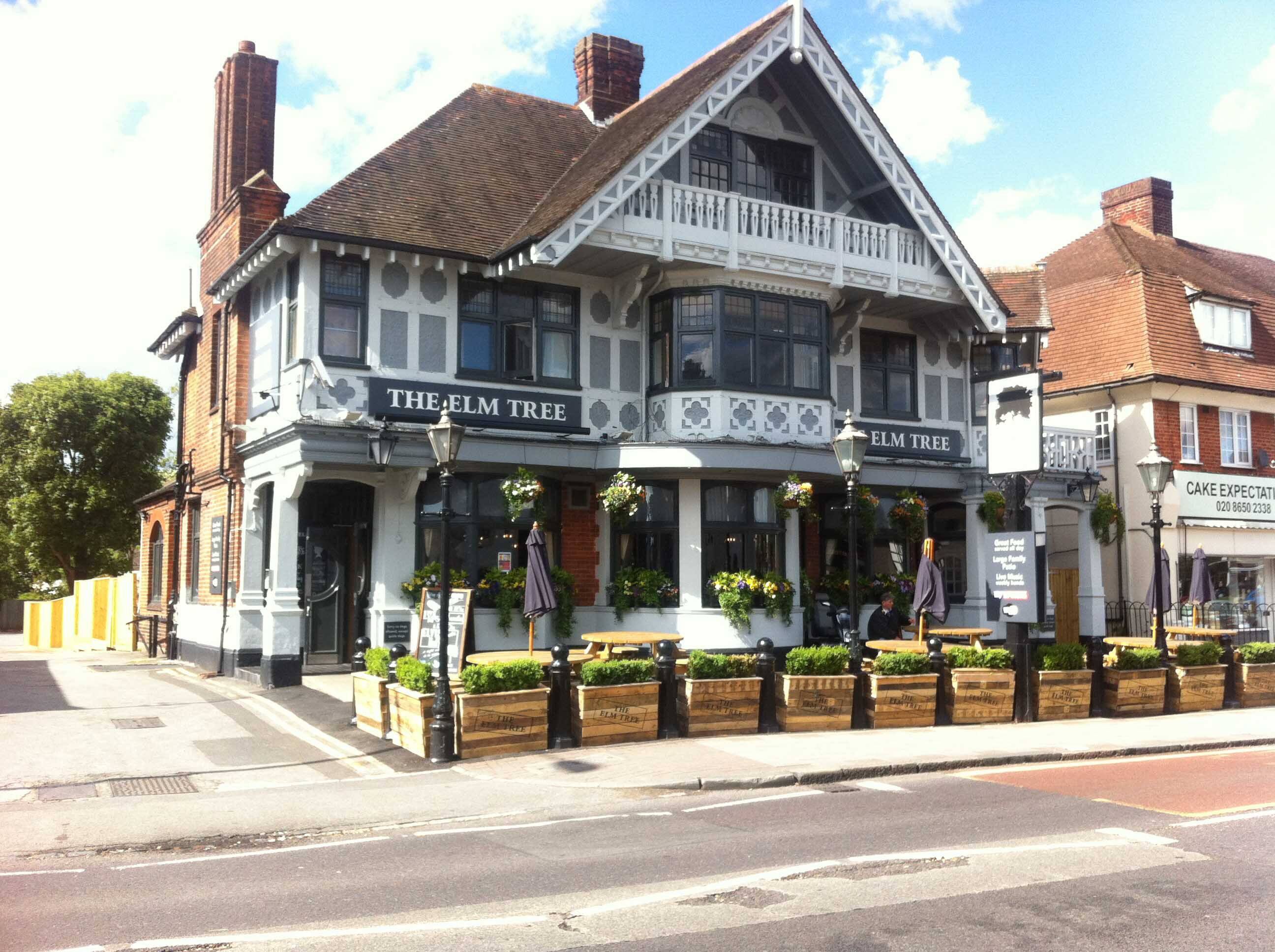 The Elm Tree Menu Menu For The Elm Tree Beckenham London