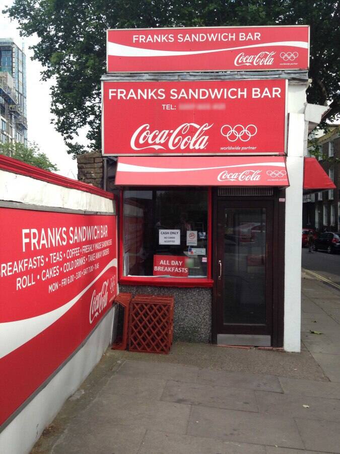 Frank's Sandwich Bar, Kensington, London Zomato