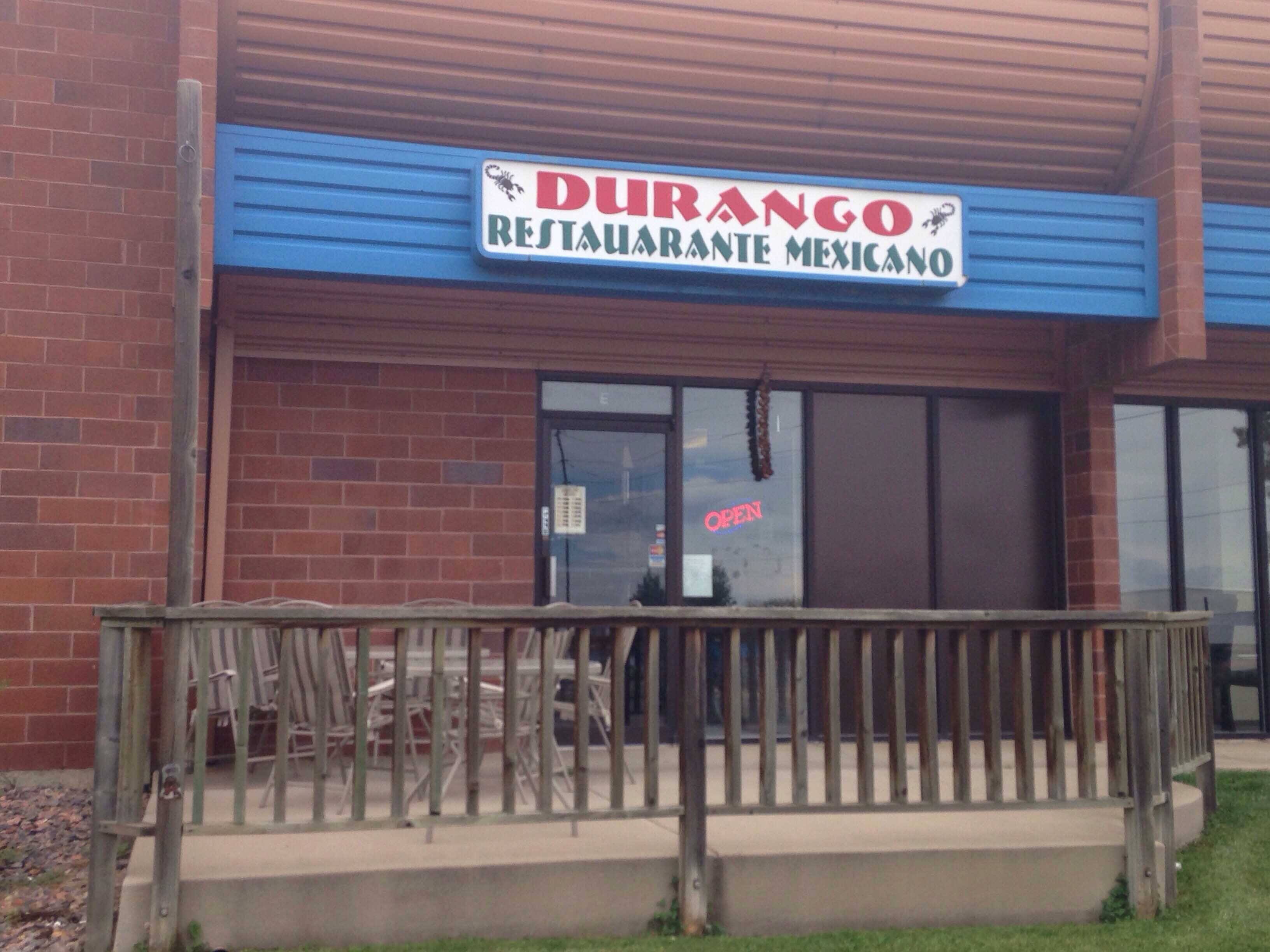 Menu of Durango Mexican Restaurant, Longmont, Denver