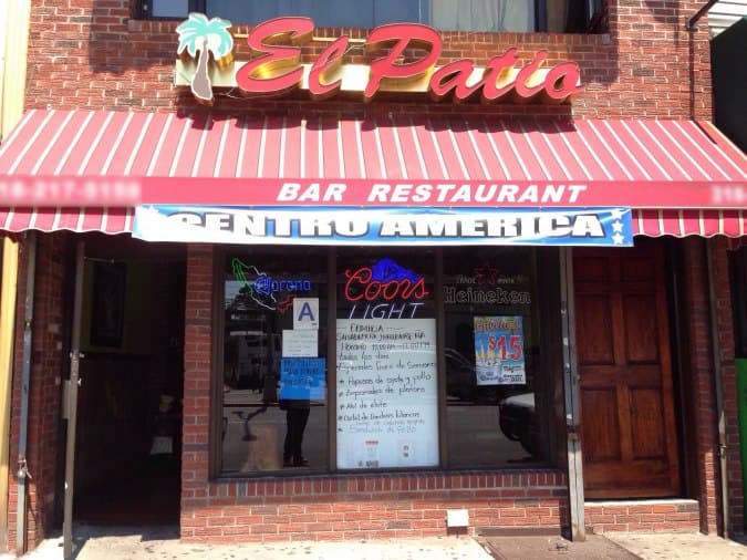 El Patio Menu, Menu for El Patio, Queens Village, New York City