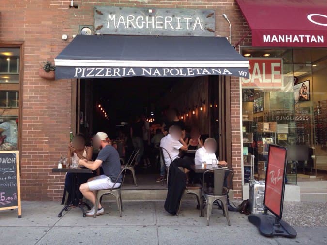 Margherita Menu, Menu for Margherita, Lower East Side, New York City