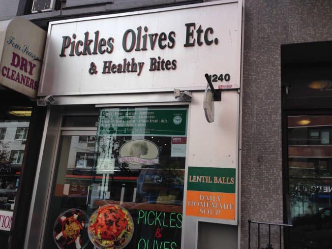 Pickles Olives Etc. Menu, Menu for Pickles Olives Etc., Upper East Side