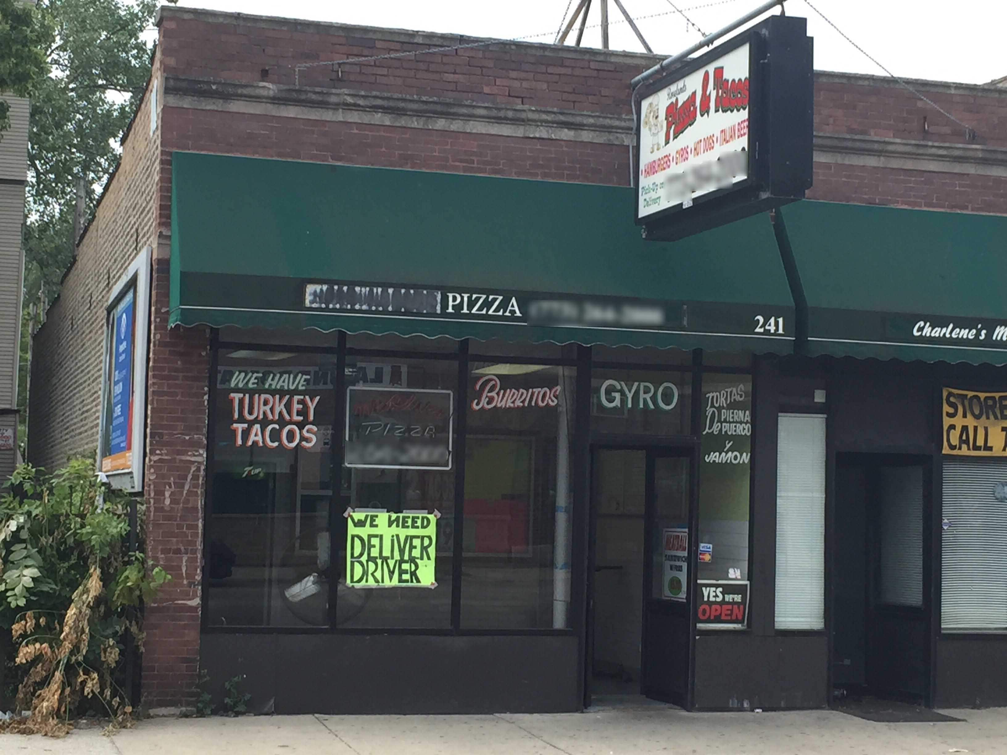 Roseland Pizza & Tacos Menu, Menu for Roseland Pizza & Tacos, Pullman