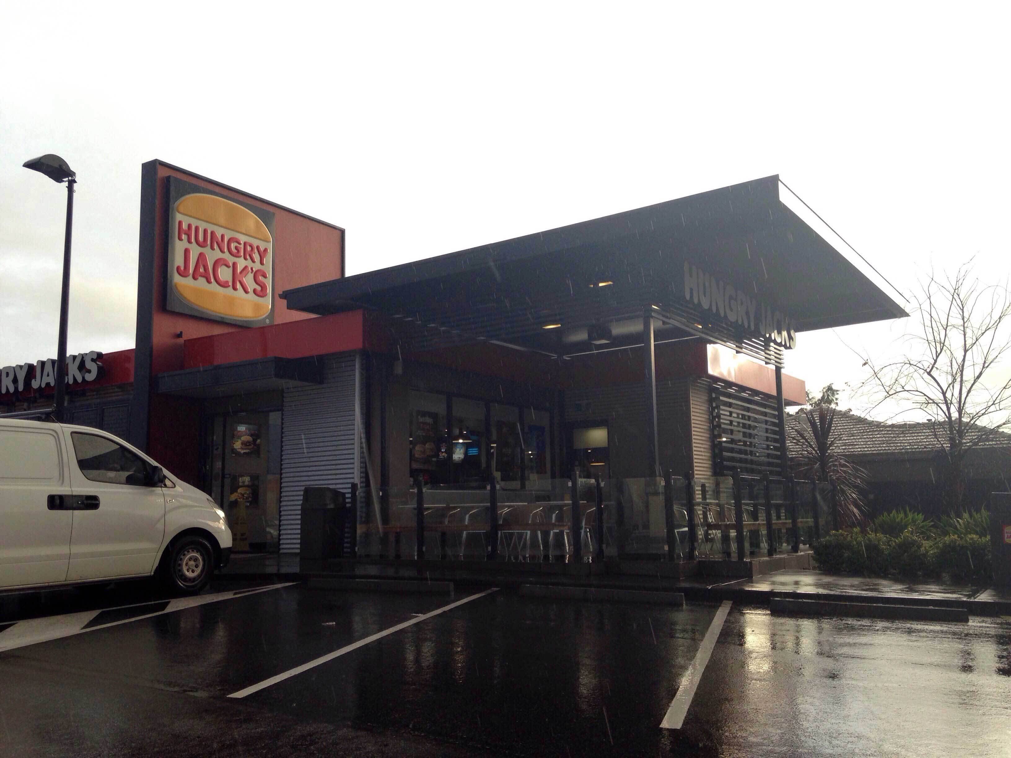 Menu of Hungry Jack's, Brooklyn Park, Adelaide