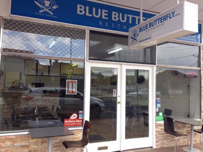 Blue Butterfly Menu, Menu for Blue Butterfly, Sunshine West, Melbourne