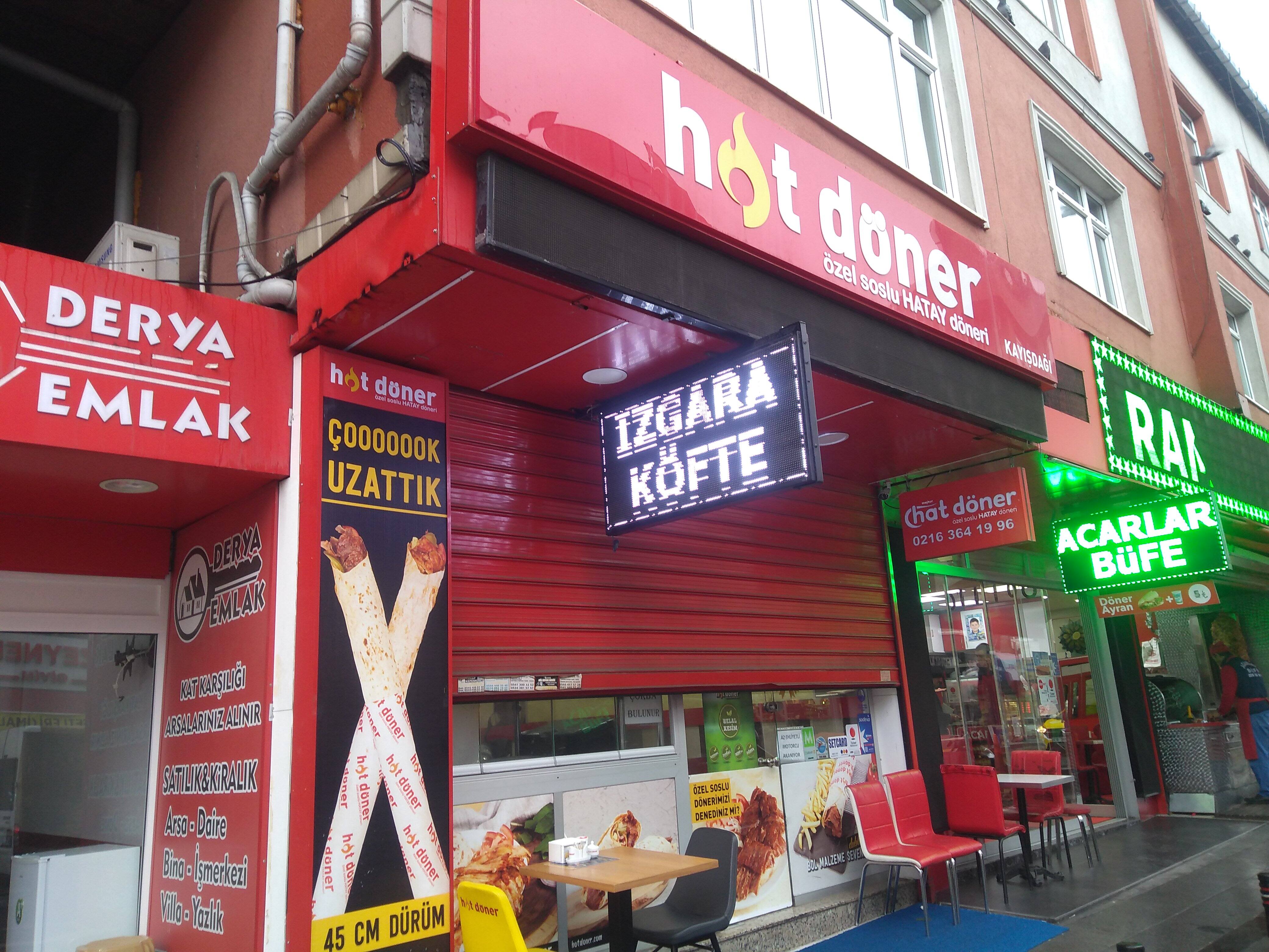 hot doner menu menu for hot doner kayisdagi istanbul