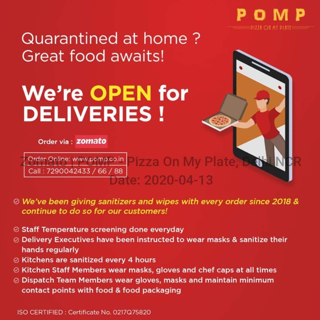zomato new order