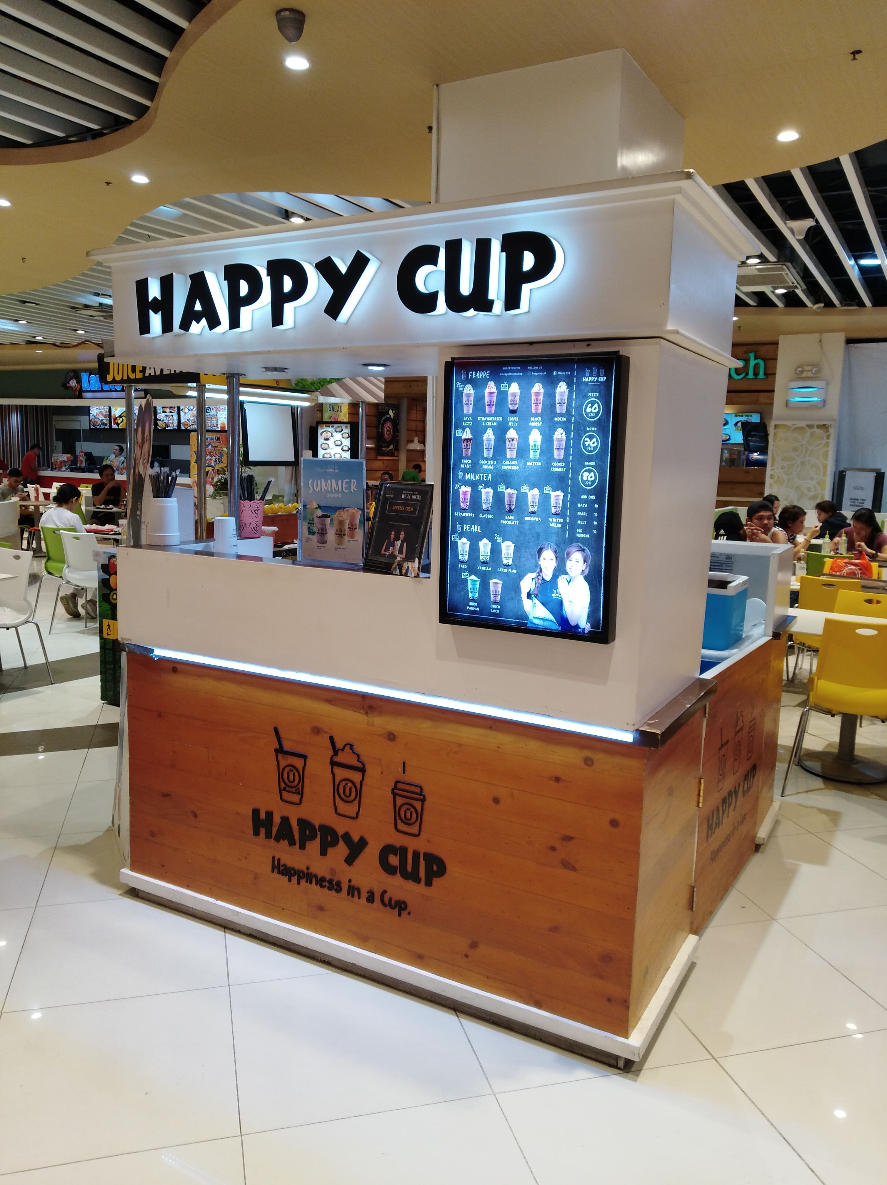Menu of Happy Cup, Binondo, Manila