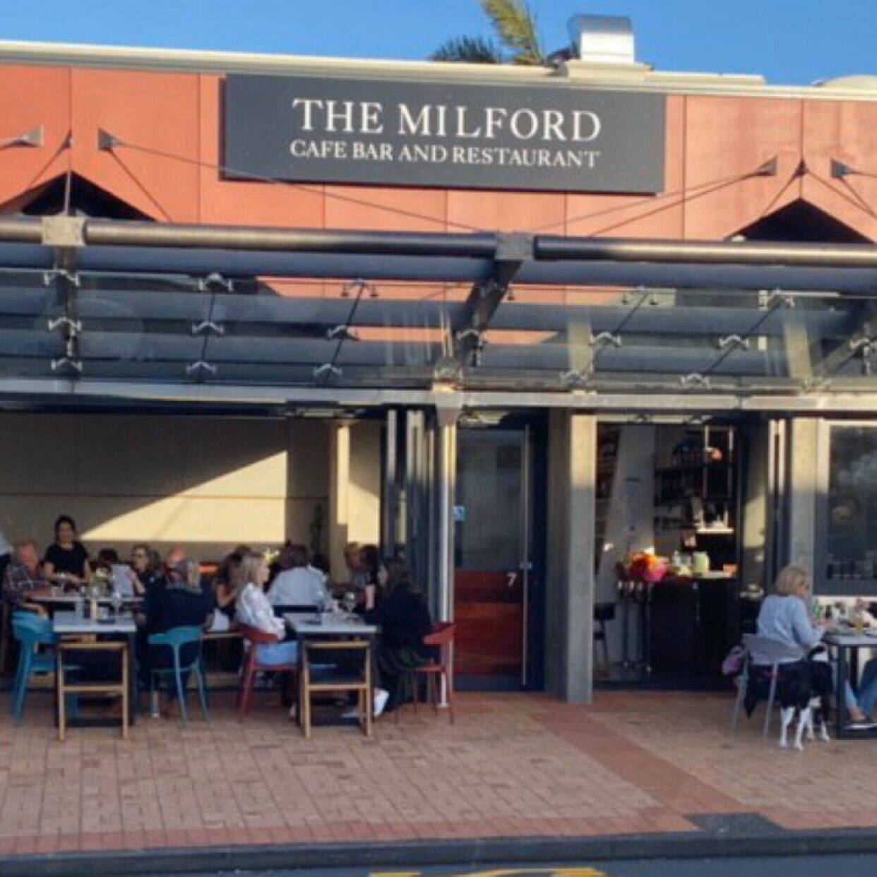 The Milford Cafe Bar And Restaurant Menu