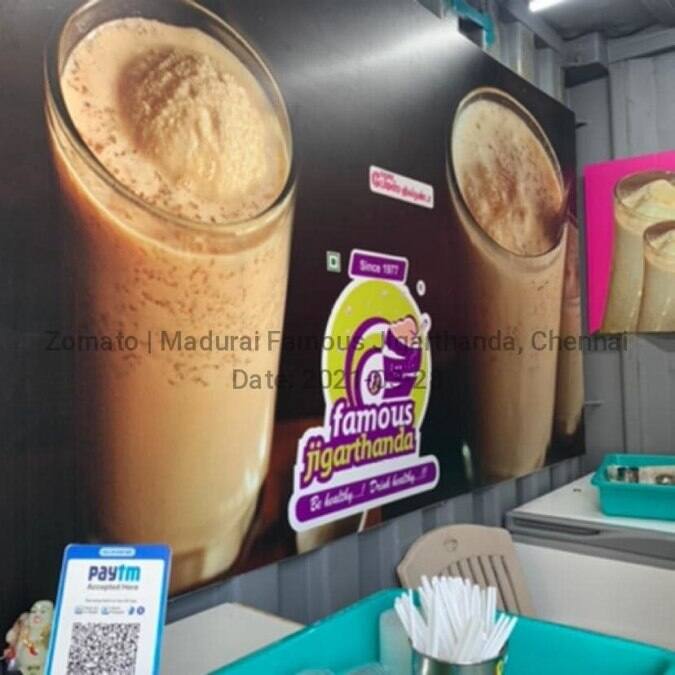 Madurai Famous Jigarthanda