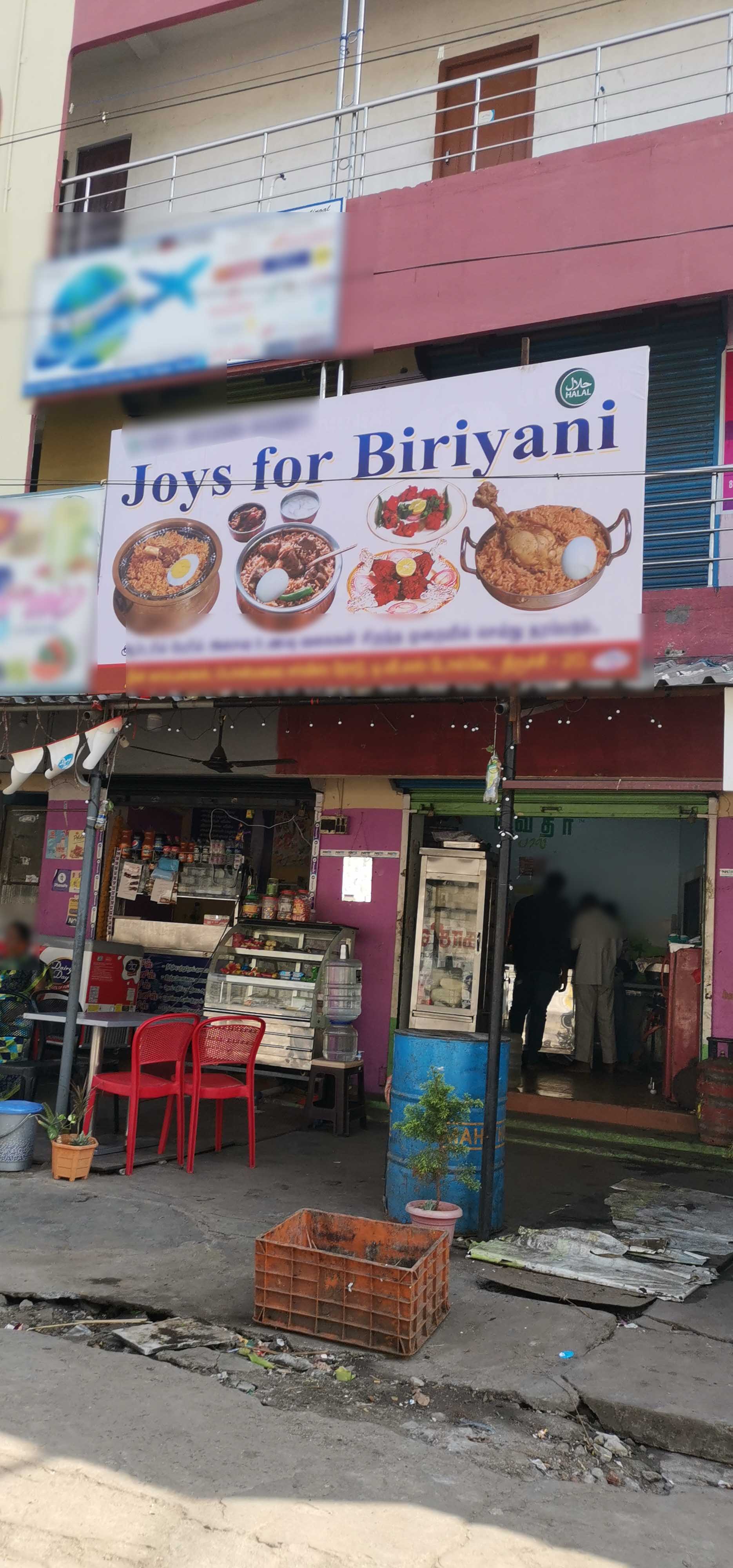 Joys For Biryani, TVS Tolgate, Trichy Zomato