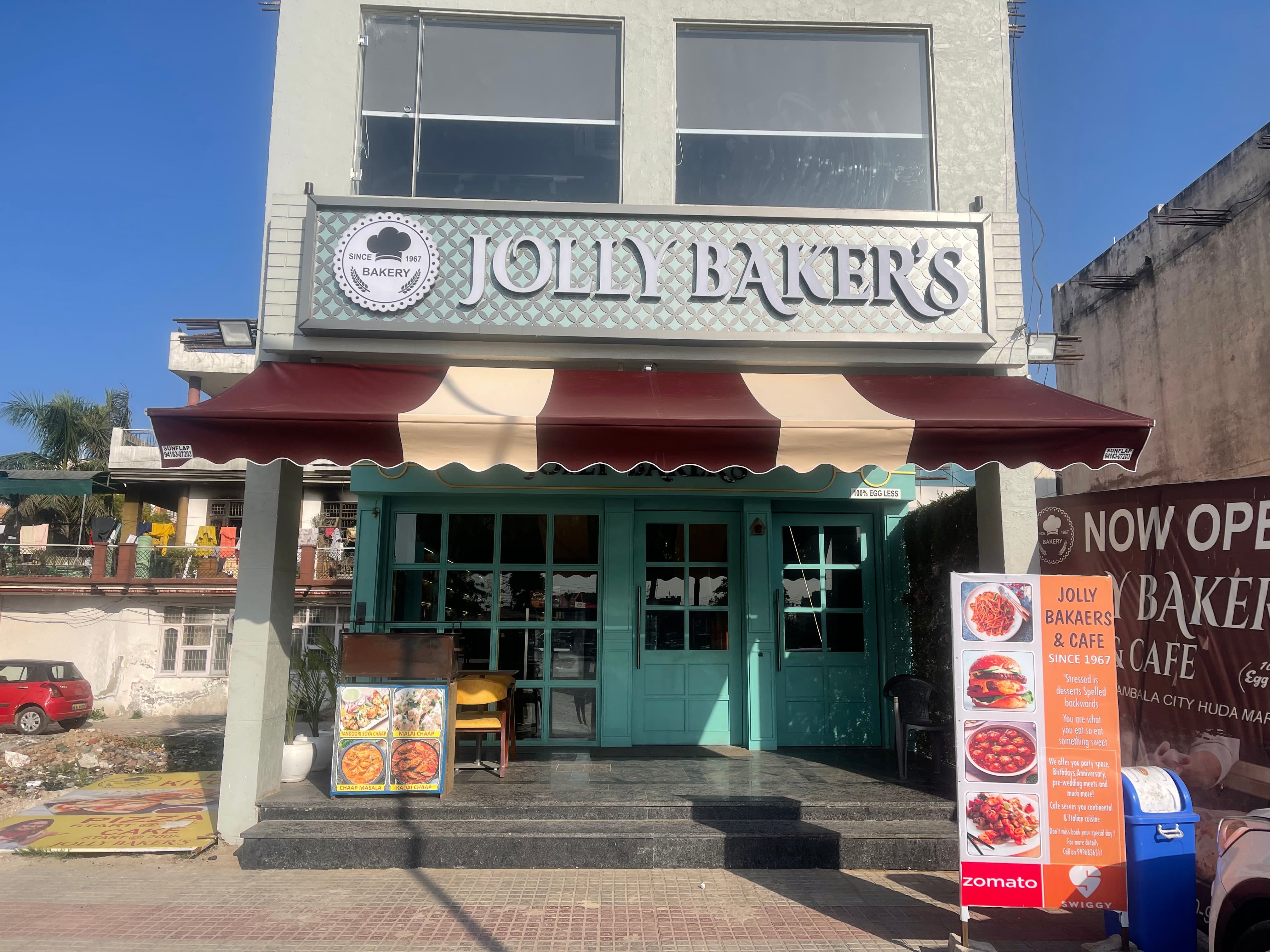 Jolly Bakers and Cafe, Ambala Locality order online Zomato