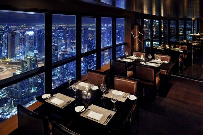 Observatory Bar Grill Dubai Marriott Harbour Hotel Suites