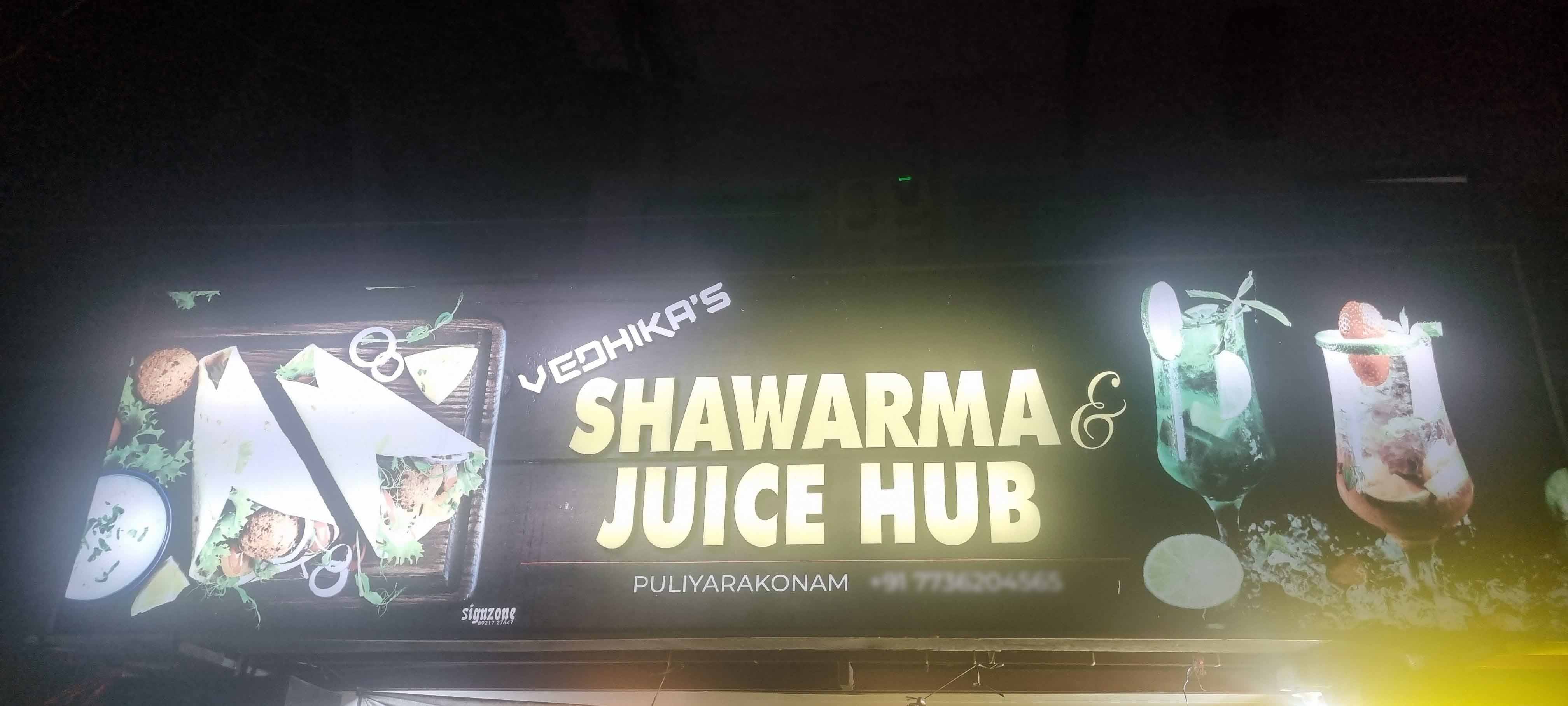 Vedhika's Shawarma & Juice Hub, Nettayam, Trivandrum Zomato