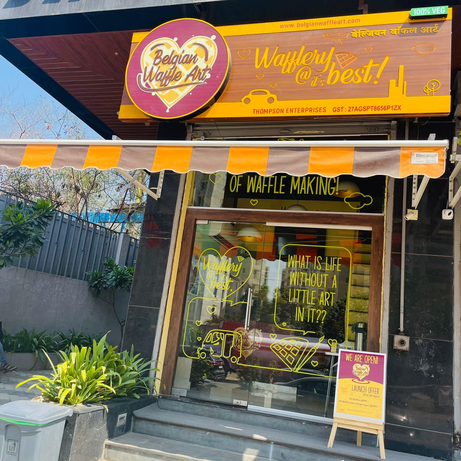 Belgian Waffle Art, Kharadi order online Zomato