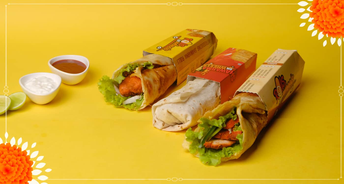 Rolls On Wheels Rolls, Shawarma & Wraps, Jubilee Hills, Hyderabad