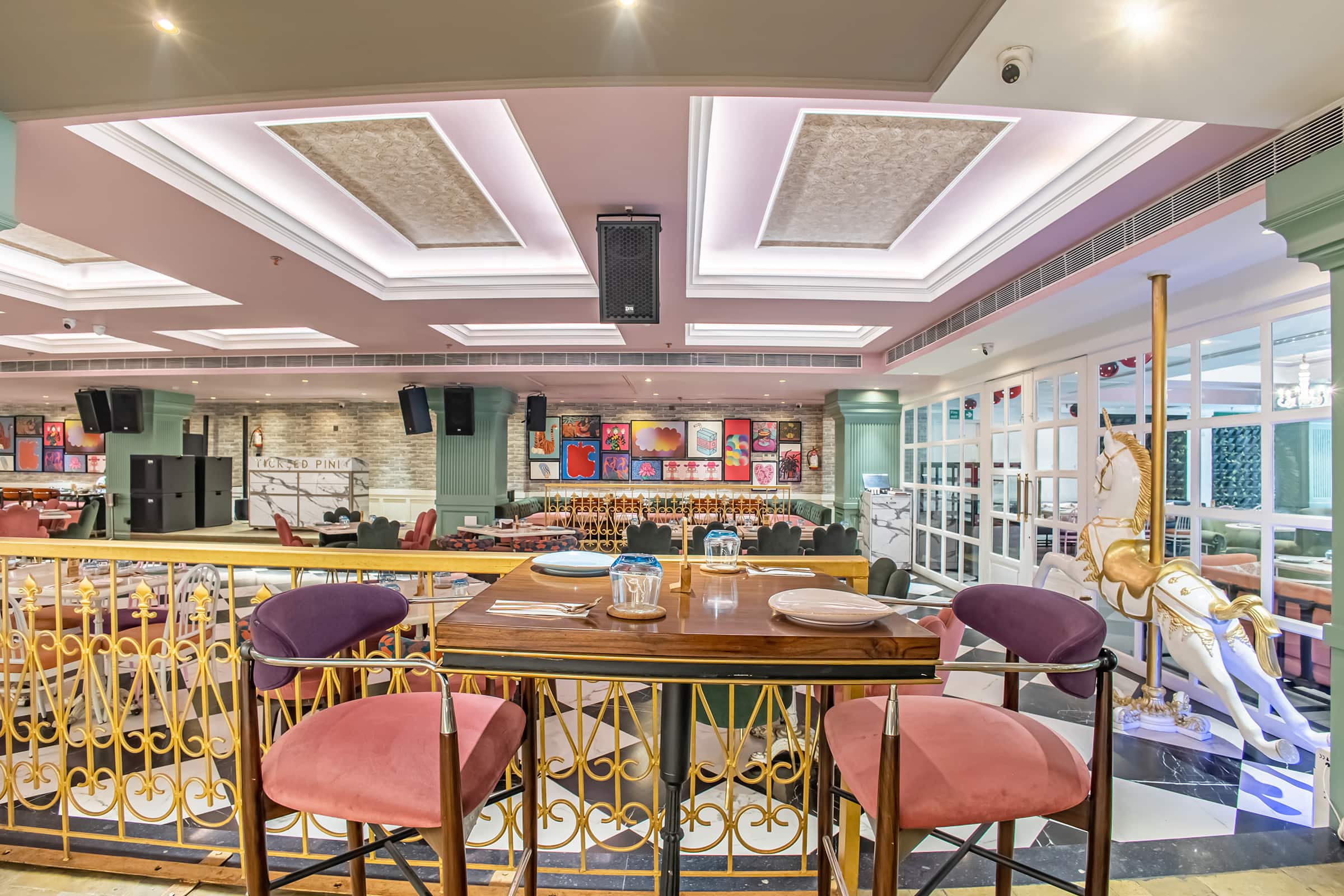 cafes in lucknow, aesthetic cafe, pretty cafe - Tickled Pink - img5