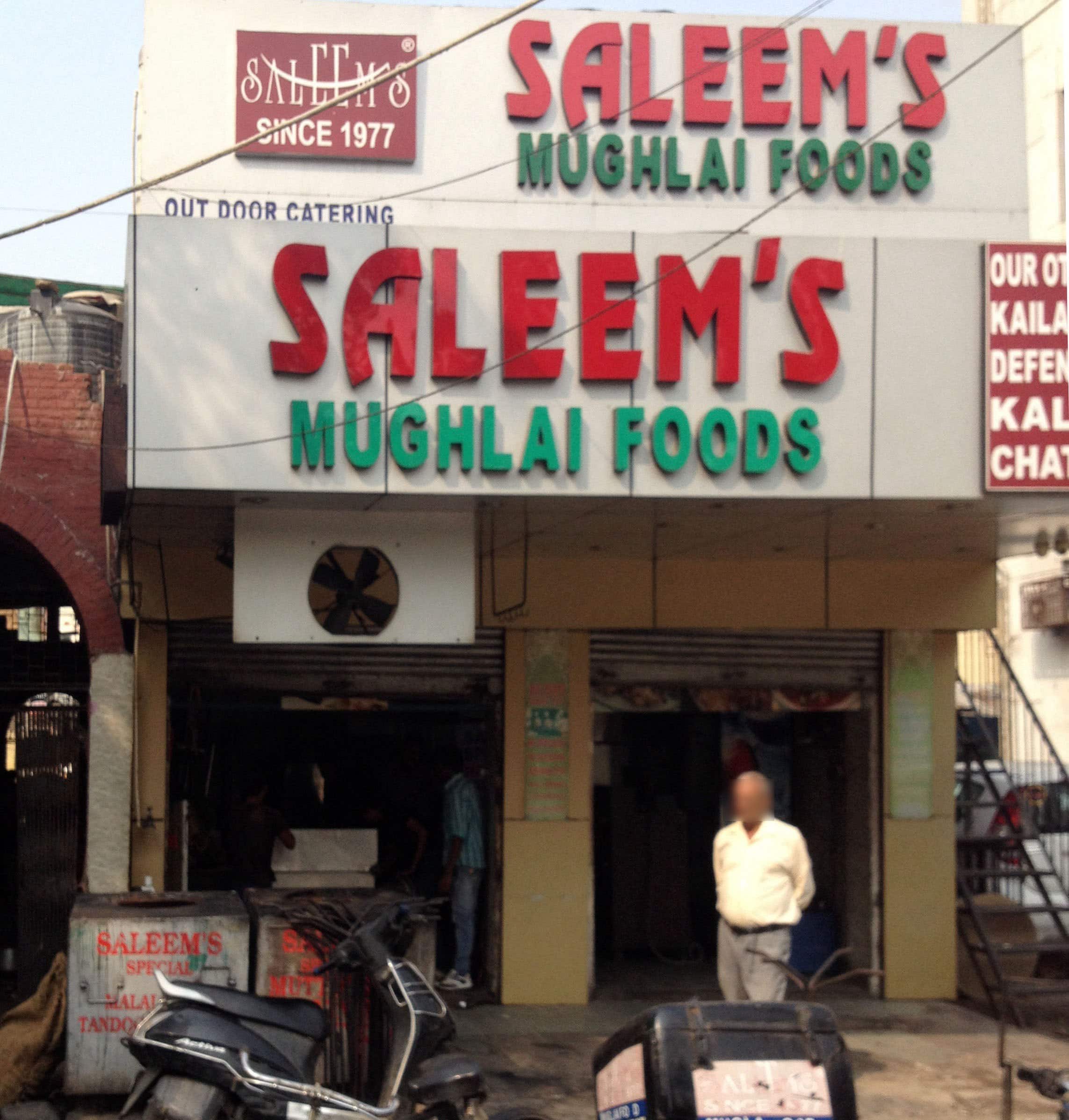 Menu of Saleem Mughlai Foods, Ashok Vihar Phase 1, New Delhi