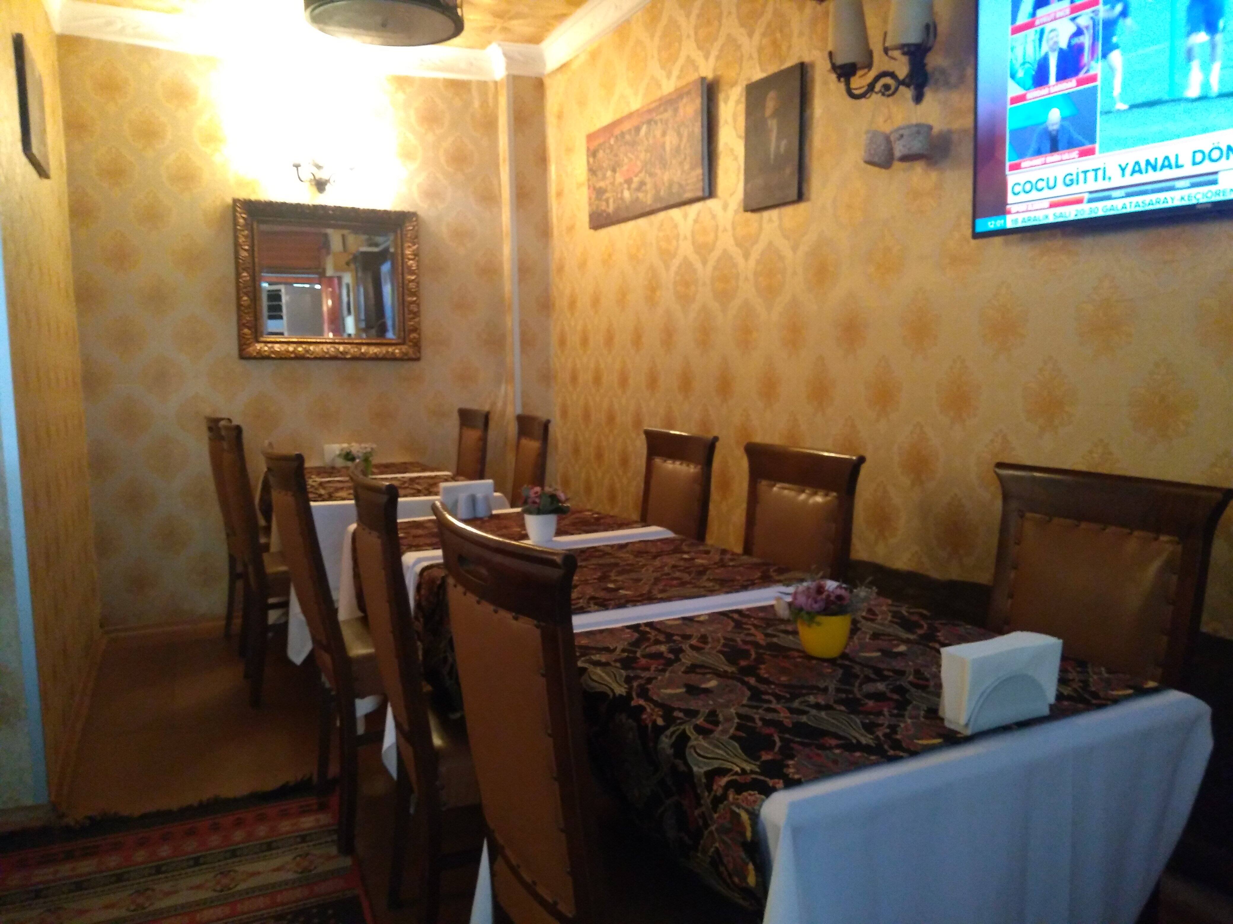 Menu of Old Ottoman Cafe & Restaurant, Cağaloğlu, İstanbul