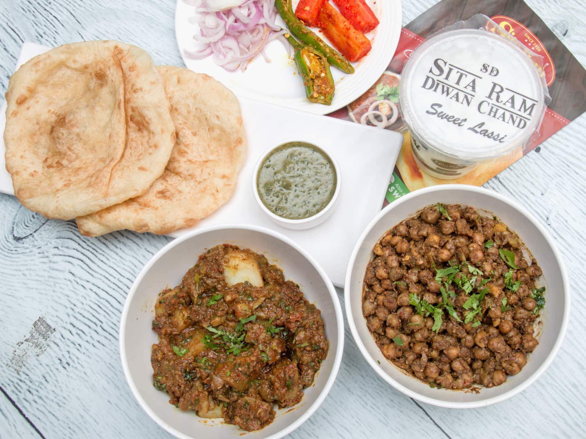 chole bhature, chole bhature near me, best chole bhature, famous chole bhature, bhature, chole, chana bhatura near me - Sita Ram Diwan Chand - img1