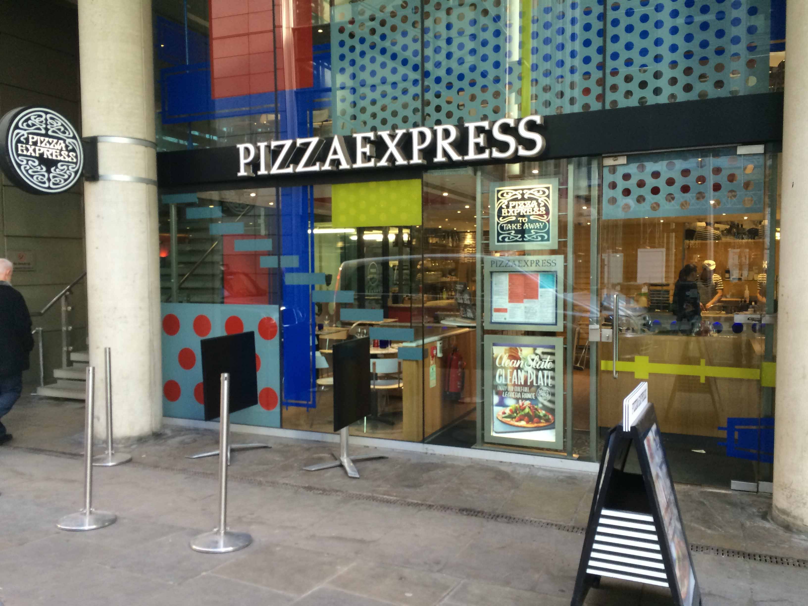 Pizza Express, Fenchurch Street Station, City of London, London
