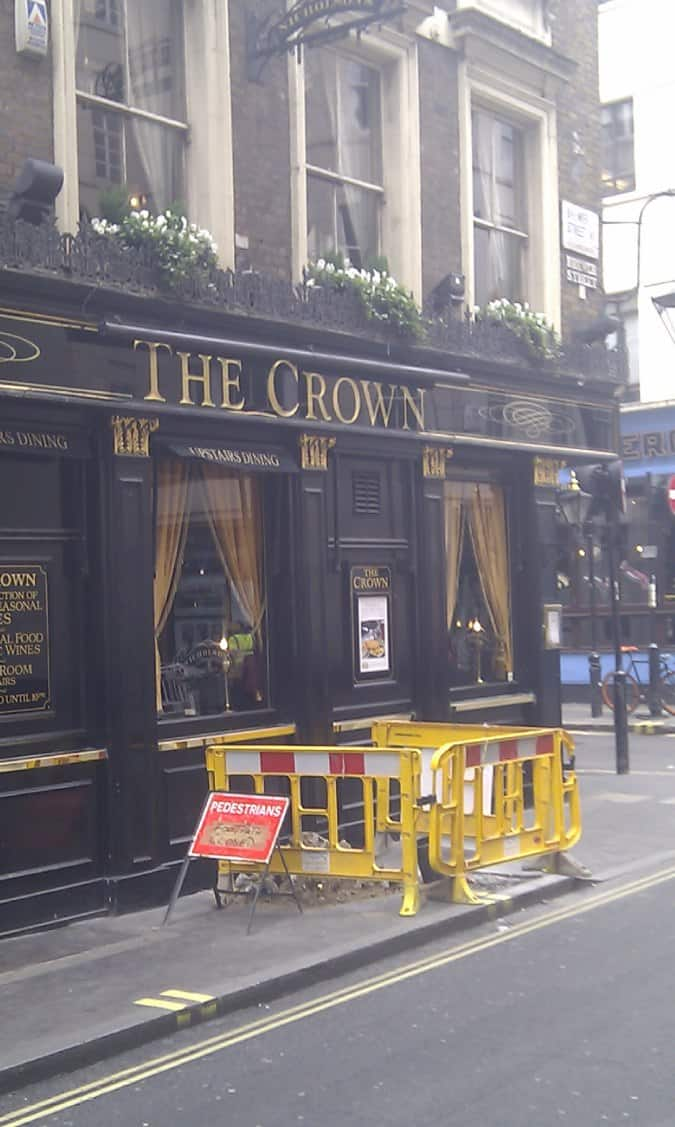 The Crown Reviews, User Reviews for The Crown, Brewer Street, Soho ...