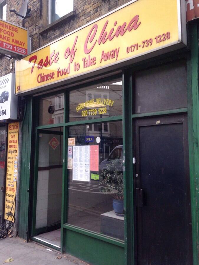 Taste Of China Reviews, User Reviews for Taste Of China, Shoreditch
