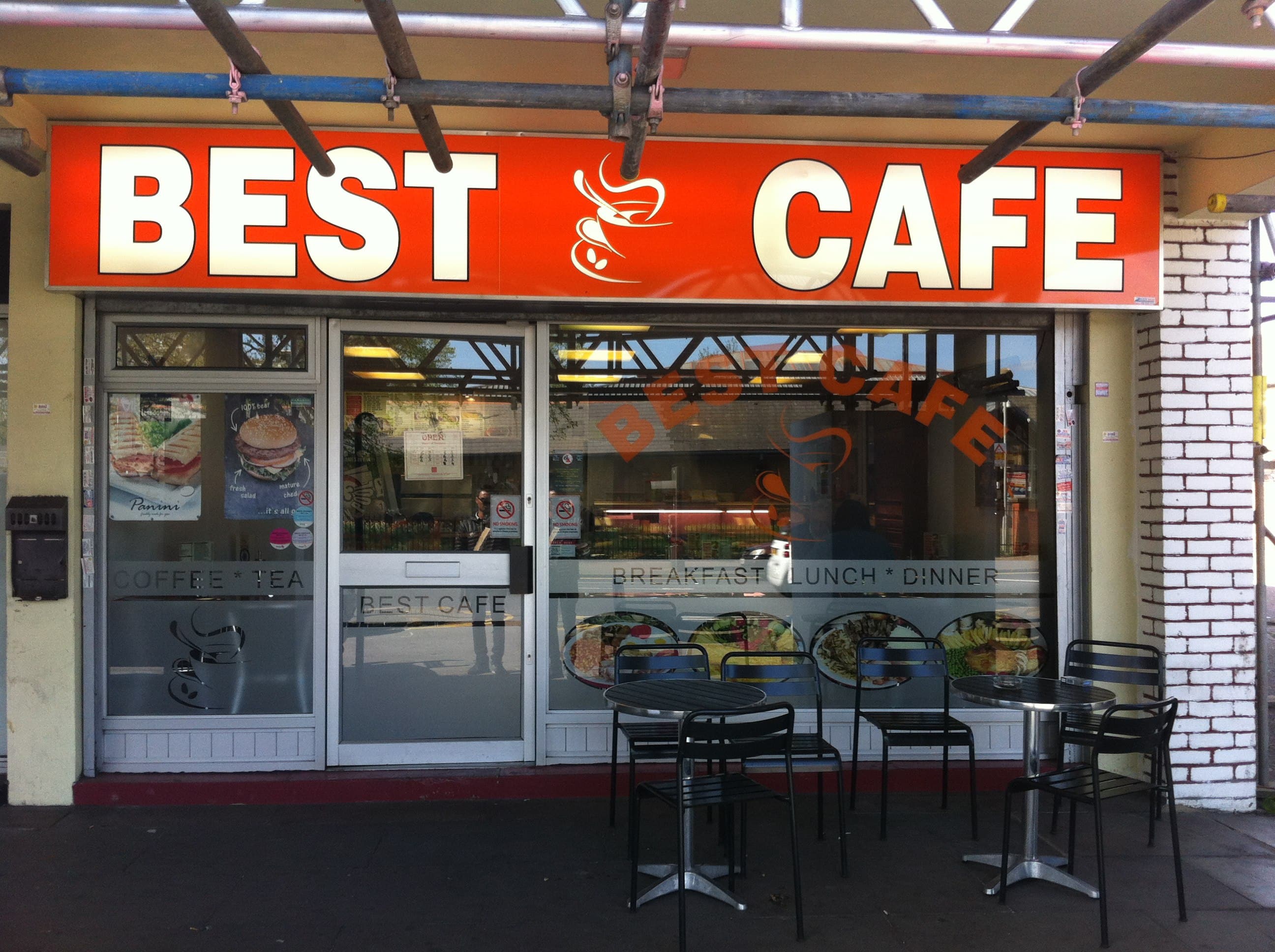 Menu of Best Cafe, Enfield, London