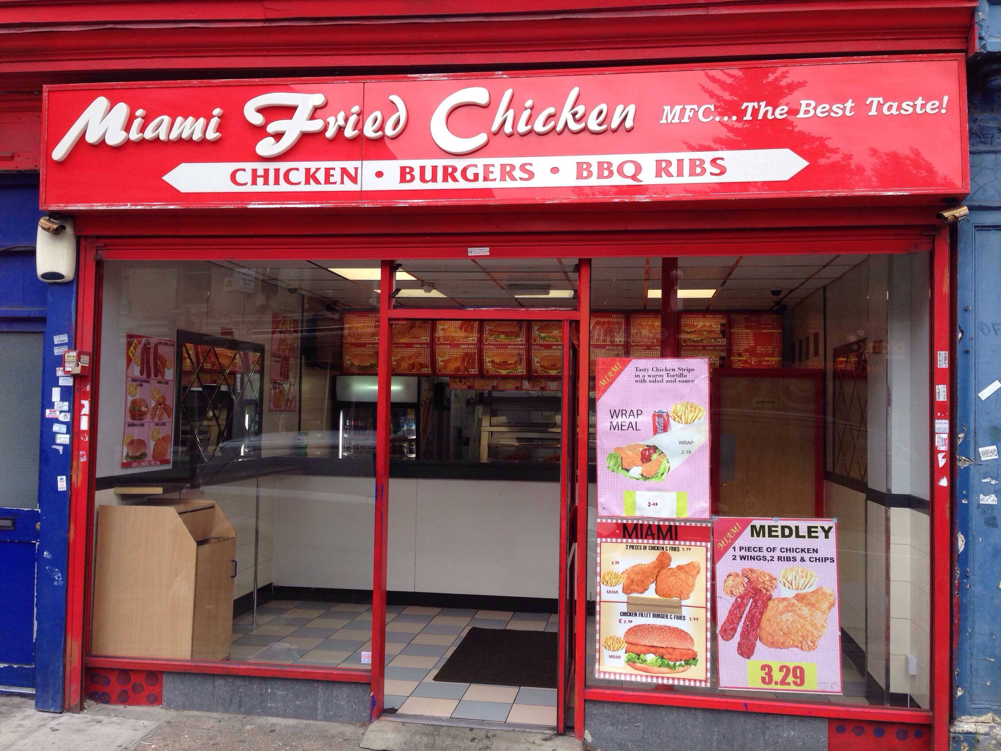 Miami Fried Chicken Crystal Palace London