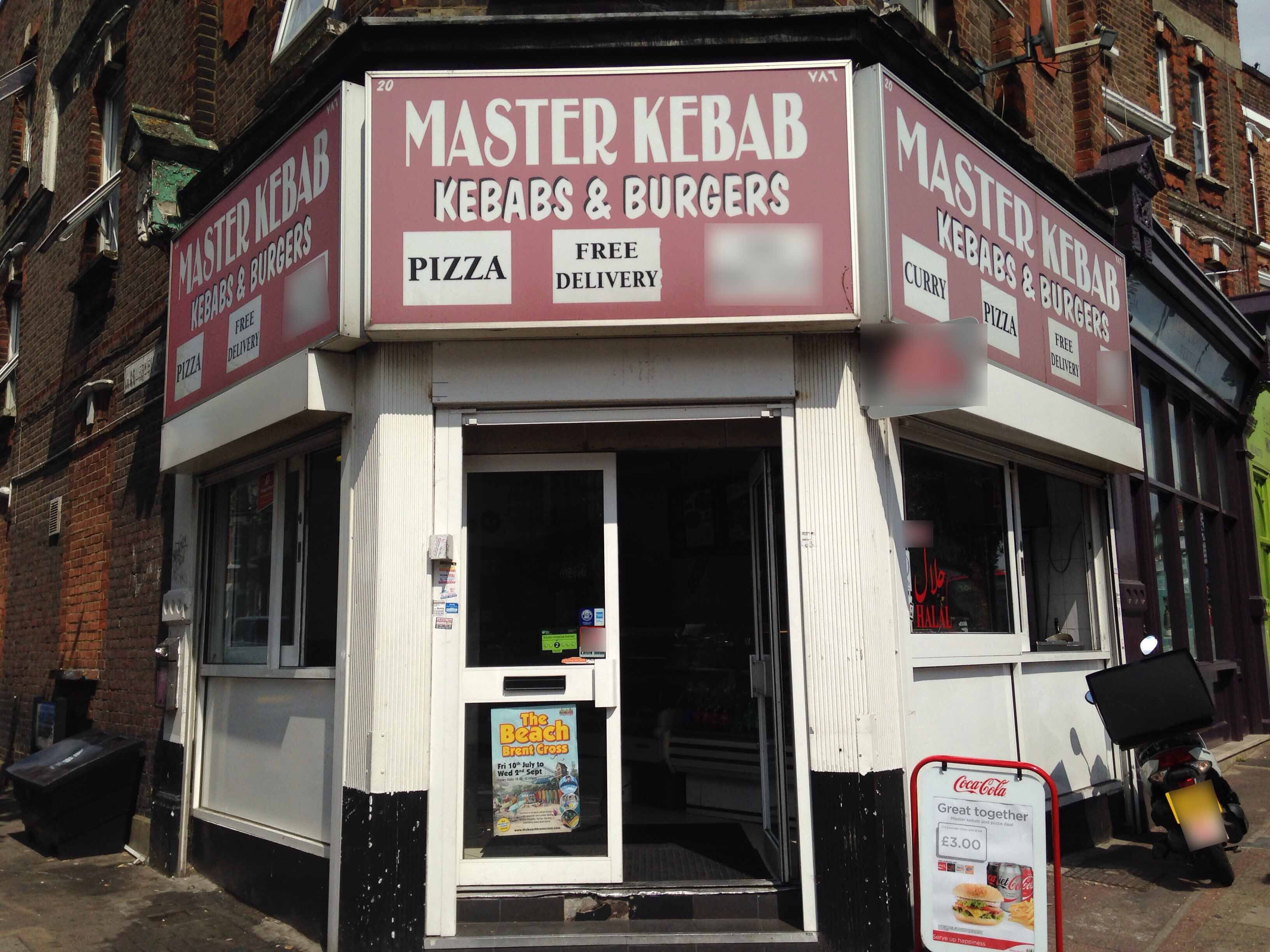 Menu of Master Kebab, Harlesden, London