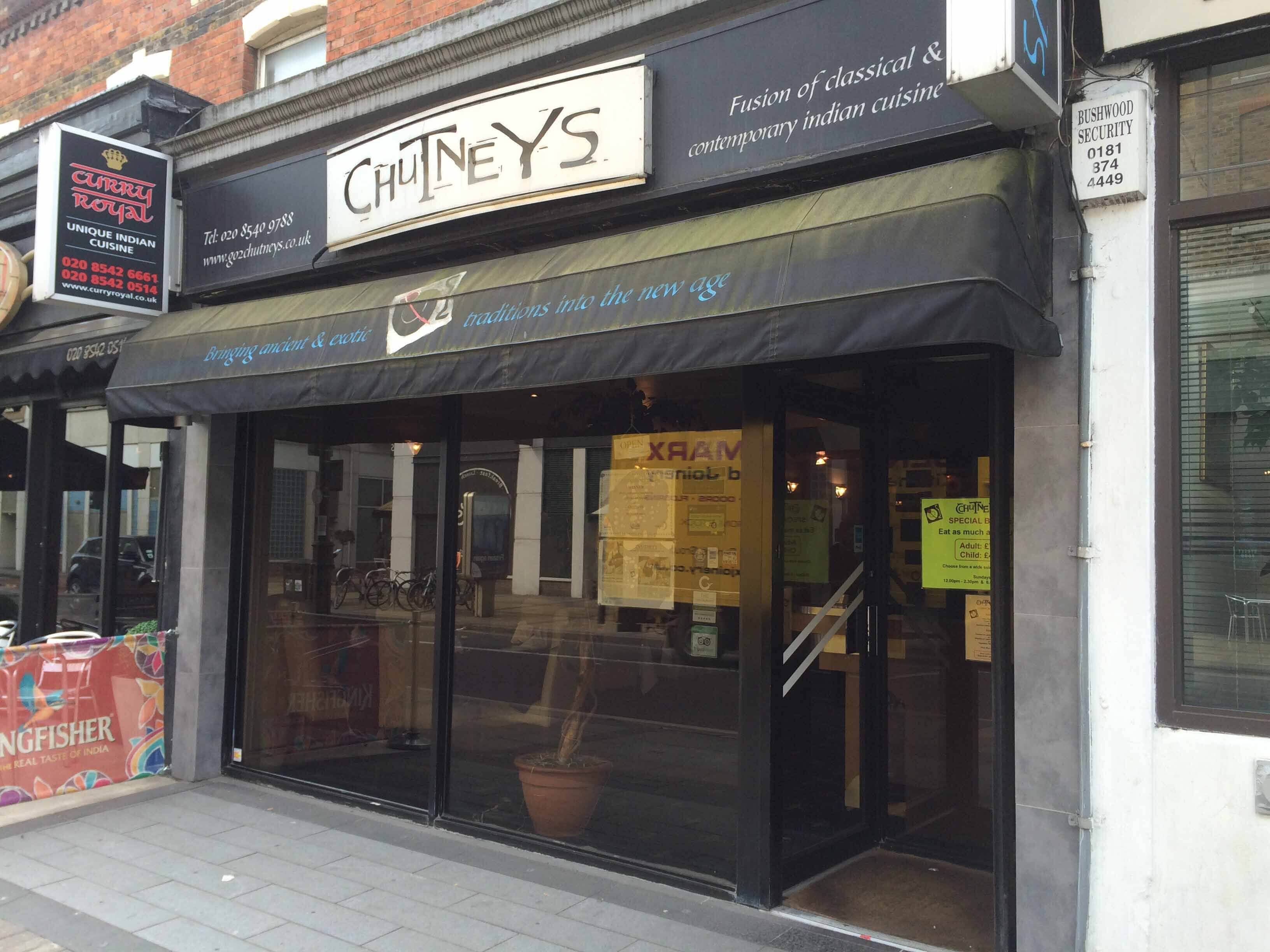 Menu of Chutneys Restaurant Wimbledon, Wimbledon, London