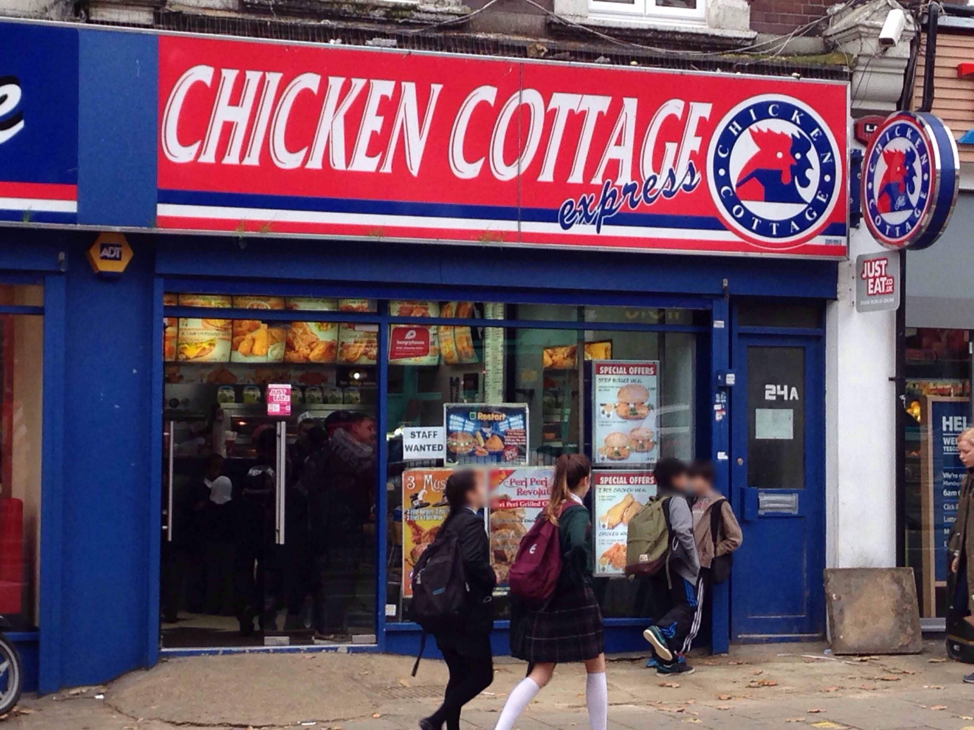 Menu of Chicken Cottage Express, Kensal Green, London