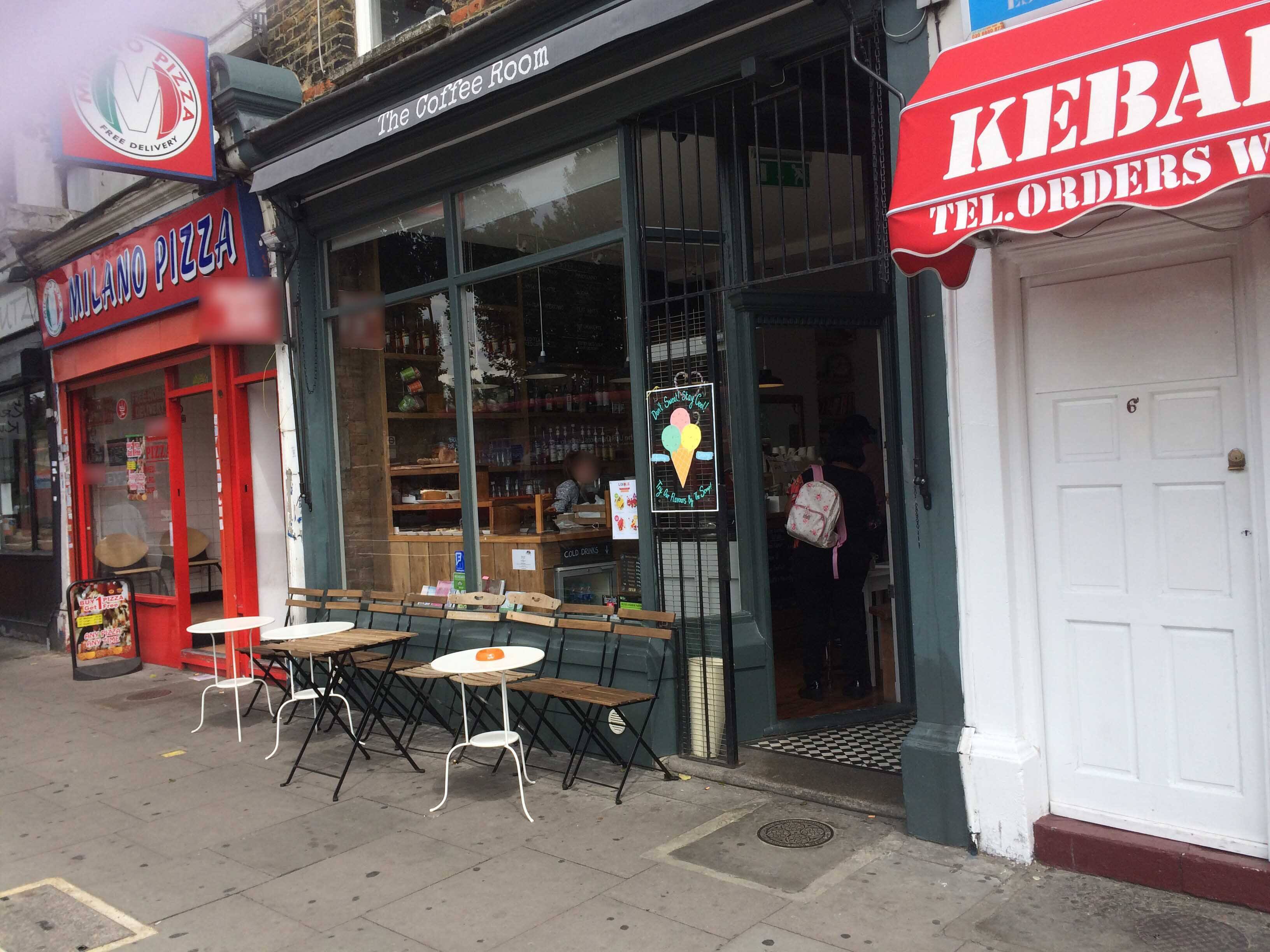 Menu of The Coffee Room, Mile End, London