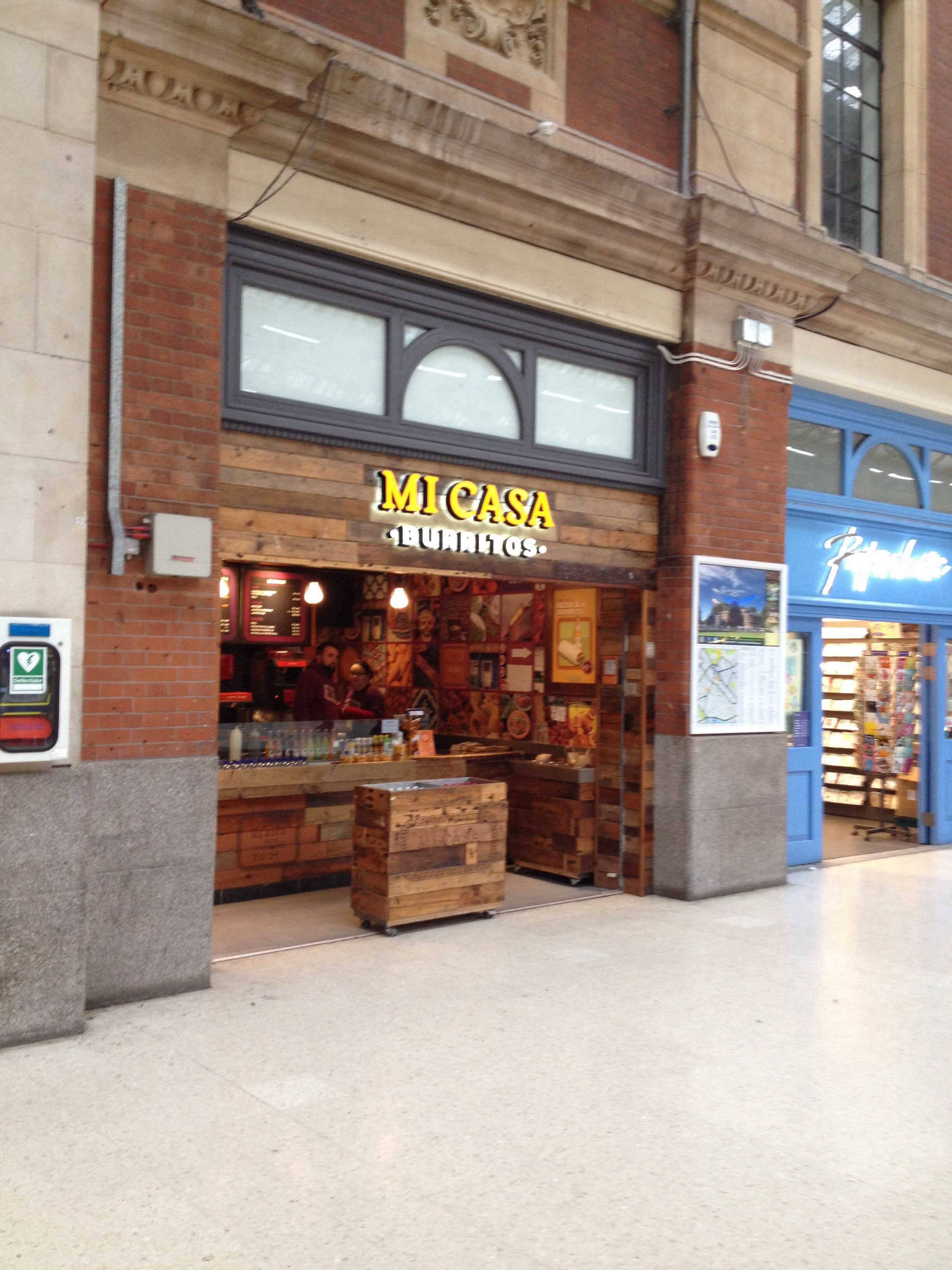 Menu of Mi Casa Burritos, Victoria, London