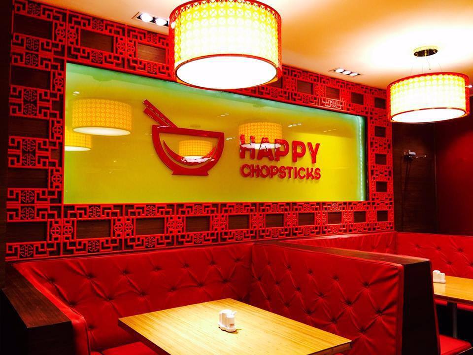 Menu of Happy Chopsticks, Parklands, Cape Town