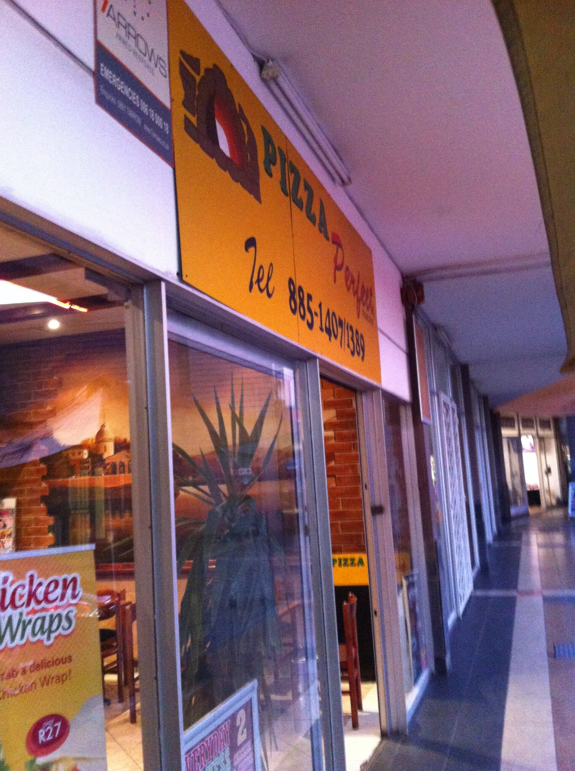 Pizza Perfect Menu, Menu for Pizza Perfect, Bramley, Johannesburg