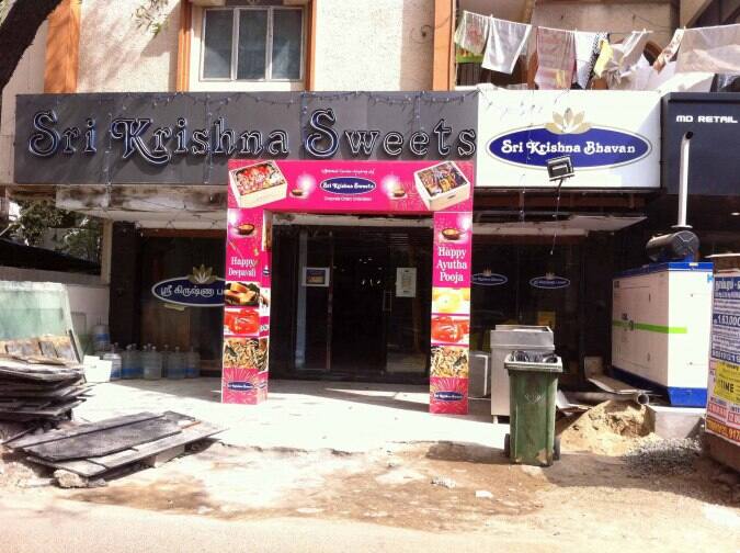 Sri Krishna Sweets Menu Menu For Sri Krishna Sweets Adyar Chennai