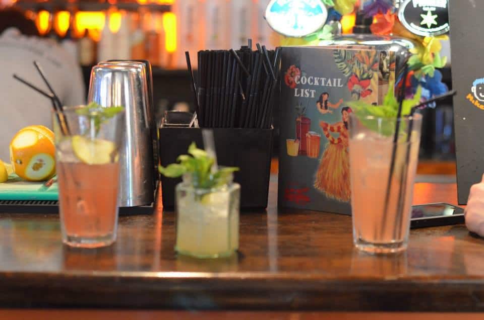 Island Bar Menu, Menu for Island Bar, City Centre, Birmingham