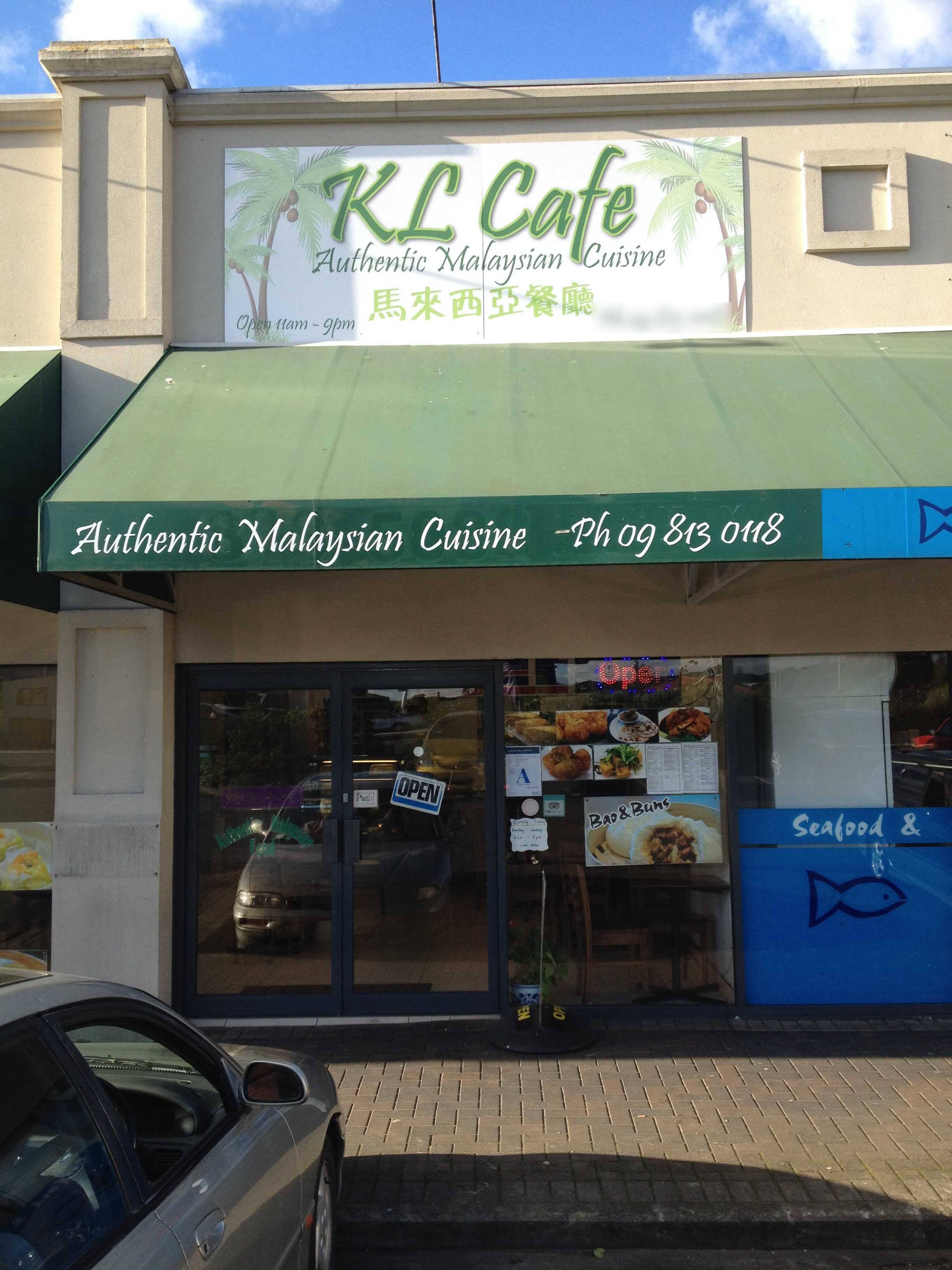 Menu of KL Cafe Great North Express, Kelston, Auckland