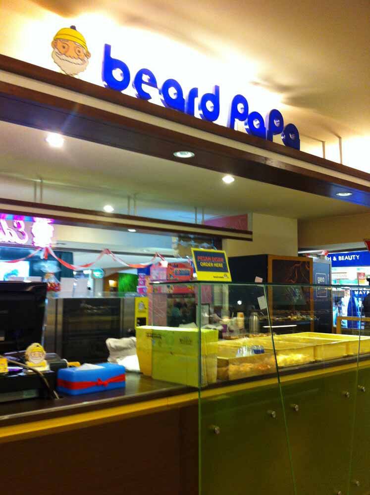 Menu of Beard Papa's, Thamrin, Jakarta